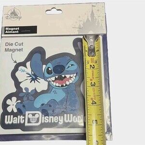 Disney Parks Stitch WALT DISNEY WORLD Die Cut Magnet New 2024